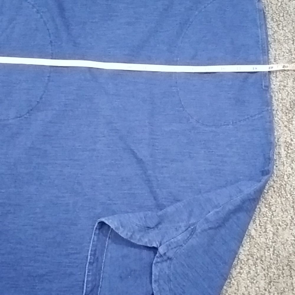 Pure Jill Indigo 100% Cotton Den Women's Dress Size S - Picture 12 of 14